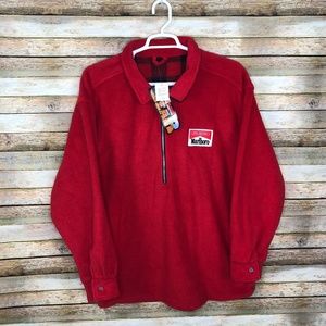 Marlboro Reversible Flannel Fleece 1/4 Zip